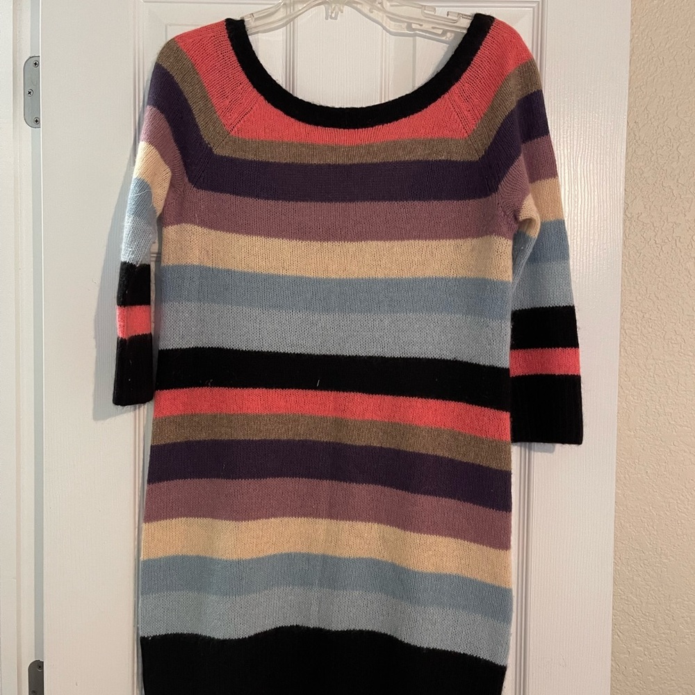 JUICY COUTURE 2009 wool sweater dress. Size large.
